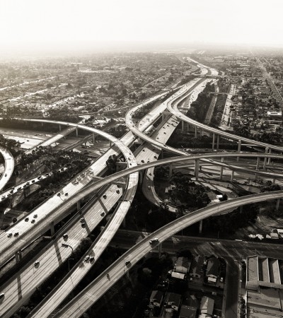 aerial photography-Fine-Art-City-Scape-Los-Angeles-Roads-2-400x450